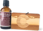Arotags Colorado Wooden Car Air Freshener - Long Lasting Backwoods Birch Scent Diffuses for 365+ Days - Includes Hanging Mirror Diffuser and Fragrance Oil - 100% American Made