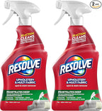 Resolve Carpet_Cleaner Multi-Fabric_Cleaner and Upholstery Stain Remover, Carpet Cleaner Spray, 22 fl oz (Pack of 2)