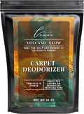 Lapew Volcanic Glow Carpet Deodorizer Powder - Pet Safe Freshener for Vacuuming | Scented Odor Eliminator for Home | 36 oz