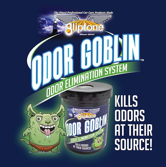 Gliptone Odor Goblin Chlorine Dioxide Fogger Odor Elimination System for Cars, Buses, Marine/RV, Trucks, SUV