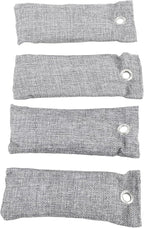 BRRNOO Activated Charcoal Bags, Bamboo Charcoal Air Purifying Odor Absorber for Shoe Car Home, with Reusable Deodorizer