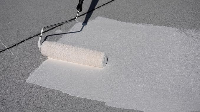 Rust-Oleum 710 Elastomeric Roof Coating, Gallon, White, 2 Pack