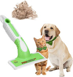 FurDozer Pet Hair Remover & Auto Detailing Tools - Cat & Dog Hair Remover for Carpets, Car Interiors, Couches, Bedding, & Pet Furniture (Green, X6)
