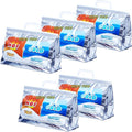 Superio Hot and Cold Insulated Bags for Food Delivery, Grocery Shopping Bags, Food Storage for Hot and Frozen Food for Travel, Disposable Cooler Bag, Reinforced Thermal Lunch Bag (5, 13"x5.5"x8.5")