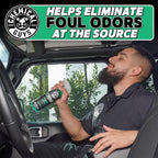 Chemical Guys New Car Smell Air Freshener and Premium Odor Eliminator Refreshes & Neutralizes Odors, Great Car Fresheners for Trucks, SUVs, RVs, and More - 16 Fl Oz (Pack of 2)