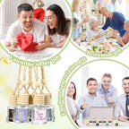 20 Pcs Inspirational Gifts Bulk Empty Glass Car Air Freshener Diffuser Hanging Employee Appreciation Thank You Gifts for Staff Coworker Office Nurse Teacher Volunteer Hanging Decor
