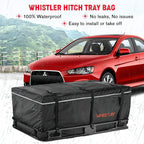 Hitch bag - 100% Waterproof Large Hitch Tray Cargo carrier bag 59" x 24" x 24" (20 Cu Ft) + Storage Bag