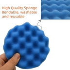 12Pcs 5inch Foam Buffing Polishing Pads Kit, with Coral Fleece Pad, Backing Plate, M14 Drill Adapter, Car Buffing Kit for Car Polishing, Waxing, Sealing Glaze (12Pcs-5inch)