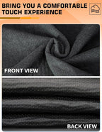 600g Ultra-Thick Waterproof Car Seat Cover Towel - Premium Heavy-Duty Terry Cloth Seat Protector for Gym, Beach, Athletes - Universal Fit, Sweat-Proof & Washable, Non-Slip Black 1pc