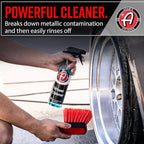 Adam's Polishes Wheel Cleaner Gallon - Tough Wheel Cleaning Spray for Car Wash Detailing | Rim Cleaner & Brake Dust Remover | Safe On Chrome Clear Coated & Plasti Dipped Wheels| Use w/Wheel Brush