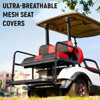 Golf Cart Front and Rear Seat Covers for Yamaha G29/drive Drive 2 2007+, Durable Polyester Fabric Yamaha G29 Seat Covers, Breathable Washable