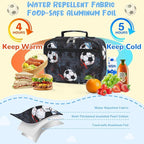 CAMTOP Lunch Box Kids Boys Insulated Lunch Cooler Bag Reusable Lunch Tote Kit for School Travel