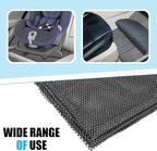 Car Roof Rack Pads, 47" x 39" Roof Cargo Bag Protective Mat/PVC Car Roof Storage Bag Protective Mat, Automotive Accessories for Most Cars (Black)