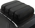 iBirdie Roof Rack Cargo Carrier 36.4 Cubic Feet, XXL Soft-Shell Rooftop Cargo Box, Waterproof Heavy Duty 1200D for Car with/Without Roof Rack, Includes Anti-Slip Mat, Door Hooks, 56x45x25 inches