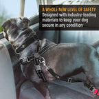 Active Pets Black Car Seat Belt for Dogs 2 Pack, Attaches to Harness & Collar, Adjusts 18" - 24" Safety & Comfort Travel Restraint System Fits Small - Large Pups, Seatbelt Pet Supplies & Accessories