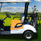 YOKYHOM Golf Cart Seat Covers for 2/4-Seater, Microfiber Seat Towel Blanket, Keeps Seats Cool, Clean & Comfortable, Fits EZGO, Club Car, Yamaha, 51"x31"