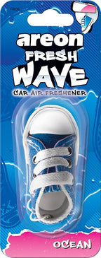 Areon Fresh Wave - Sneaker Hanging Car Air Freshener - Ocean Scent