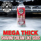 Chemical Guys Car Wash Soap for Foam Cannon or Bucket, Watermelon Snow Foam Car Wash Soap for Trucks, Motorcycles, RVs & More, Super Suds, Watermelon Scent - 128 oz (1 Gallon)