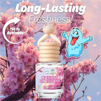 Hanging Air Freshener Car Diffusers - Long Lasting Scent, Odor Eliminator, Home Essentials, Fresh car fragrance diffuser - 3 Pack- Cherry Blossom