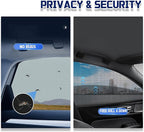Car Window Screens for Side Windows, OUTTDID 4 Pack Side Window Sun Shades,Stretchy Mosquito Net Cover Fit Cars SUVs - Front & Rear