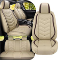 Car Seat Covers Fit for Infiniti g37 2000-2026, Stylish Sport Seat Covers, Waterproof Wear-Resistant Premium Nappa Leather Car Seat Cover.(Full Set/Beige)
