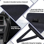 Car Trash Can, Foldable Trash Can Collapsible Hanging Trash Bag for Car Seat, 2 Gallons Leakproof Garbage Bags, Cars Must Haves Interior Accessories Essentials