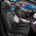 Car Seat Covers Fit for Kia Sorento 2007-2023 2024 2025 Custom Faux Leather Front Set Breathable Seat Cover Fit for Sorento (2 Seat,Black)