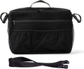 J.L. Childress Cool 'N Cargo Stroller and Wagon Cooler and Organizer - Universal Fit - Insulated - Attaches to Strollers, Wagons, Walkers and Wheelchairs - Large Capacity - Black