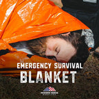 MODERN NEEDS Emergency Sleeping Bag Survival – Thermal Blanket & Bivy Sack | Emergency Bivy & Survival Blanket | Outdoor Sleeping Bag & Hiking Sleeping Bag | Sleeping Bags for Adults