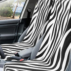 2 Pack Car Seat Towel Covers with Storage Bag 63 x 32 Inch Athletic Running Towel Seat Sweat Washable Non Slip Cover Gift for Car Outdoor Sport Activities (Zebra)