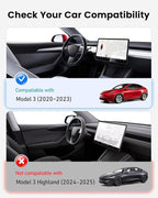 2026 Upgraded Tesla Model 3 Sunshade Roof, UPF200+ Roof Sunshade with Storage Bag, No-Sag & No-Gaps Heat Insulation Foldable Glass Roof Sun Shade, Tesla Model 3 Accessories MY20-23 Black