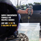 Chemical Guys HydroSuds Ceramic Shine High Foaming Car Wash Soap (Works with Foam Cannons, Foam Guns or Bucket Washes) For Cars, Trucks, Motorcycles, RVs & More, 32 fl oz, Berry Scent - CWS21232