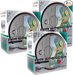 Air Spencer Cartridge Squash Scent 3-Pack Car Air Freshener, Heavy Duty, Last Long, JDM AS A9 Squash Eikosha Japan