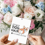 Mancheng-zi Funny Corgi Dog Car Air Freshener 3Pcs, Corgi Gifts for Lover Women Air Freshener Hanging for Cars Closet Drawer or Books, Cute Dog Car Accessories Mirror Decor for Women