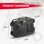 KEMIMOTO X3 Overhead Roof Storage Bag Compatible with 2017-2025 Can Am Maverick X3 Max RS DS Turbo R 715004275