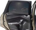 Car Window Sun Shade Cover -2 Pack Breathable Mesh Rear Side Window Shade Sunshade UV Protection for Baby Kids Pet Size M, Mosquito Net Curtain Fit for Most(95%) of Cars, Cover Full Window