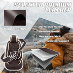 Car Seat Covers Fit for Infiniti g37 2000-2026, Stylish Sport Seat Covers, Waterproof Wear-Resistant Premium Nappa Leather Car Seat Cover.(Full Set/Coffee Color)