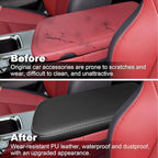 Center Console Cover for Lexus NX NX250/NX350/NX350h/NX450h+ 2022 2023 2024 2025 Car Accessories Interior Arm Rest Cover Armrest Box Cushion Pad Automotive Accessory PU Leather Waterproof