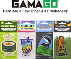 GAMAGO Sushi Car Air Freshener - Evergreen Pine Scented - Long-Lasting & Odor Eliminating - Funny Gift for Cars, Closets & Homes