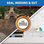 Miracle Sealants 511 Impregnator Advanced Penetrating Sealer for Countertops, Stone, Tile & Grout, Quart