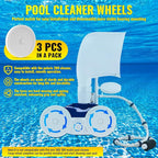DWALE 3PCS Pool Cleaner Replacement kit Compatible with Polaris 180, 280 with 2 Pcs C80 Turbine Bearings and 2 Pcs C60 Wheel Ball Bearings