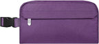 Small Insulated Snack Bag Lunch Bag for Kids Lunch Box for Women/Men, Collapsible [3L/5-Can] Reusable Lunch Bag Cooler Bag for Bottle with Handle Buckle for Work/School/Travel, Purple