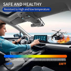 Car Air Freshener, Helicopter Solar Energy Rotating Aromatherapy Al Alloy Diffuser,Long-Lasting Fragrance, Interior Decoration Accessories Diffuser for Car and Home（Gold)