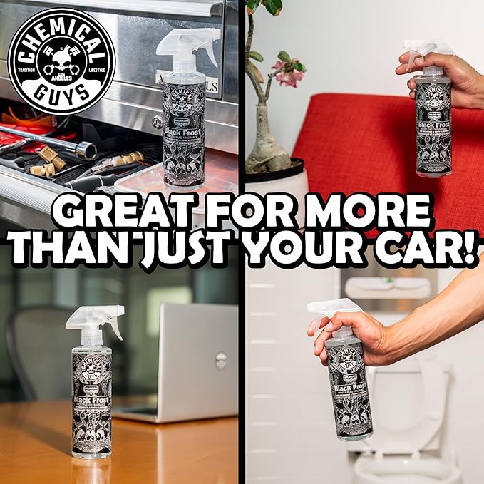 Chemical Guys AIR_302 Black Frost Scent and Signature Scent Combo Pack, Great for Cars, Trucks, SUVs, RVs, Home, Office & More (2-16 Fl Oz Items)