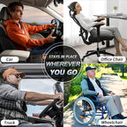 Wedge Car Seat Cushions for Driving, Adult Booster Seat Cushion for Car Truck Driver, Memory Foam Butt Cushion for Office Chair Wheelchair Home, Cloth Pink