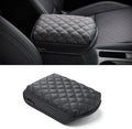 KMMOTORS Seltos(2020~2025) Center Console Cover, Armrest Cushion, Console Protector, Vegan Leather, Seltos Accessories