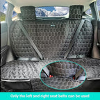 Dog Seat Covers for Tesla Model Y Back Seat Cover for Kids, Heavy Duty Bench Seat Cover with Headrest for Model Y, Non Slip Waterproof Durable Custom Fit Back Seat Covers for 2020-2025 Model y