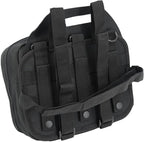 Lightning X Premium Rip-Away Individual First Aid Kit for Vehicle Head Rest - Stealth Black