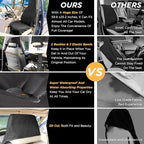 Waterproof Seat Cover Towel, Premium Sweat Carseat Protector, Perfect for Universal Anti-Slip Car Truck SUV Seat, Great for Surfing Yoga Gym Workout, Black