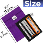 FRIO Cooling Wallet - Insulin Cooler for 45+ Hours of Stress Free On The Go - Purple - Large